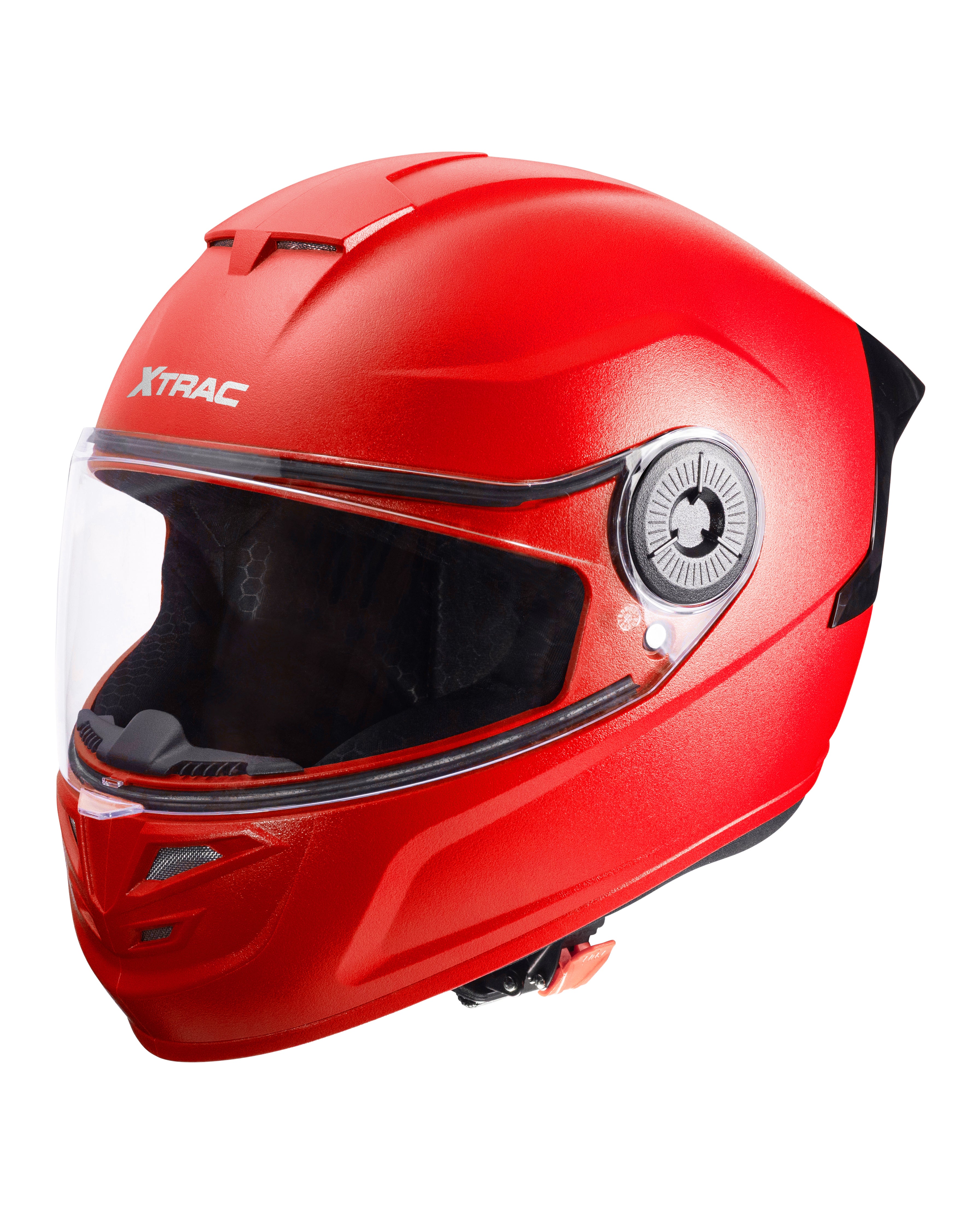 Xtrac ARC ISI Certified Full Face Bike Helmet for Men & Women – High-Impact ABS with Clear Visor